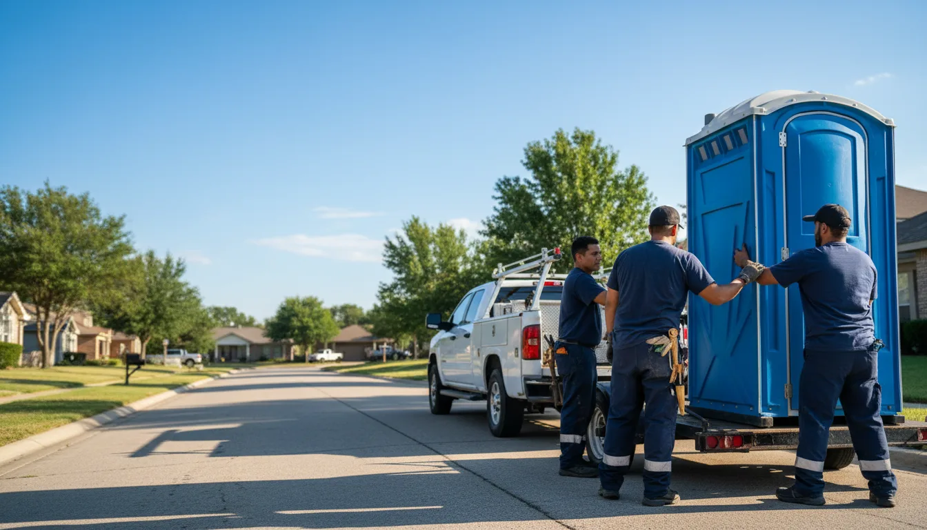 Portable Toilet Rental in Harwood, MD near me